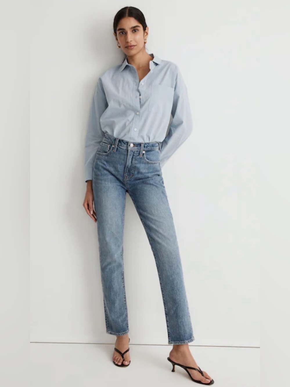 Madewell The Perfect Vintage Jean in Heathcote Wash 26